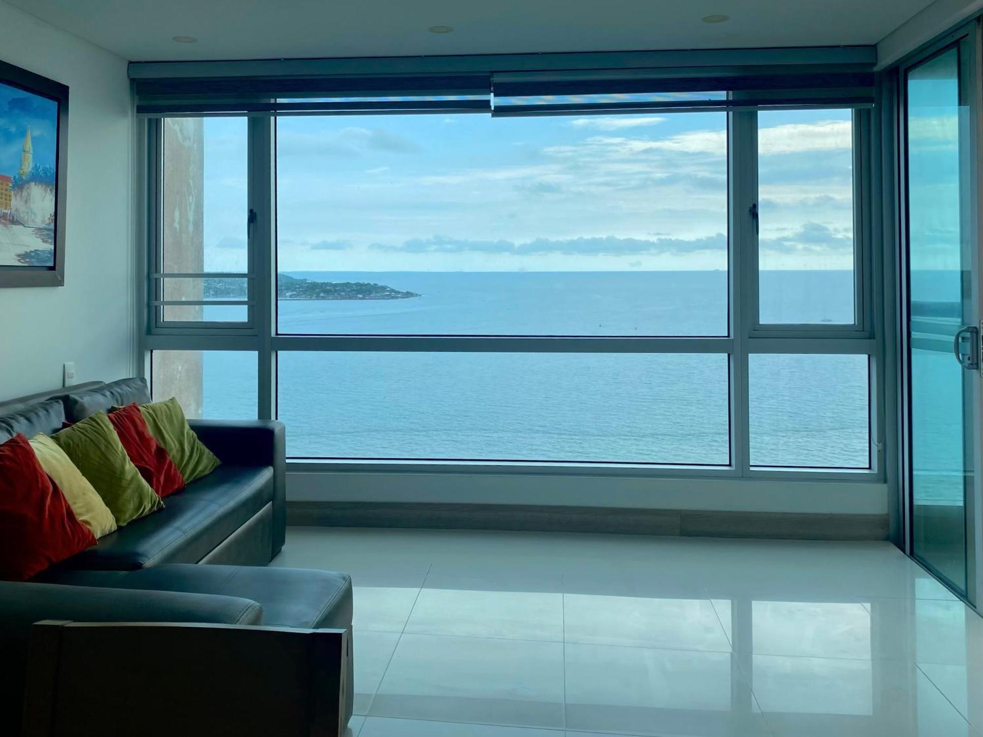 Apartamento En Cartagena Con Vista Al Mar Экстерьер фото