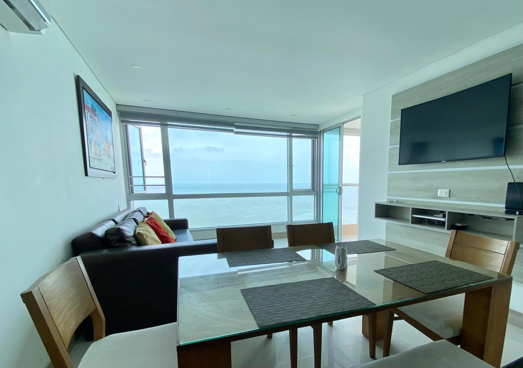 Apartamento En Cartagena Con Vista Al Mar Экстерьер фото