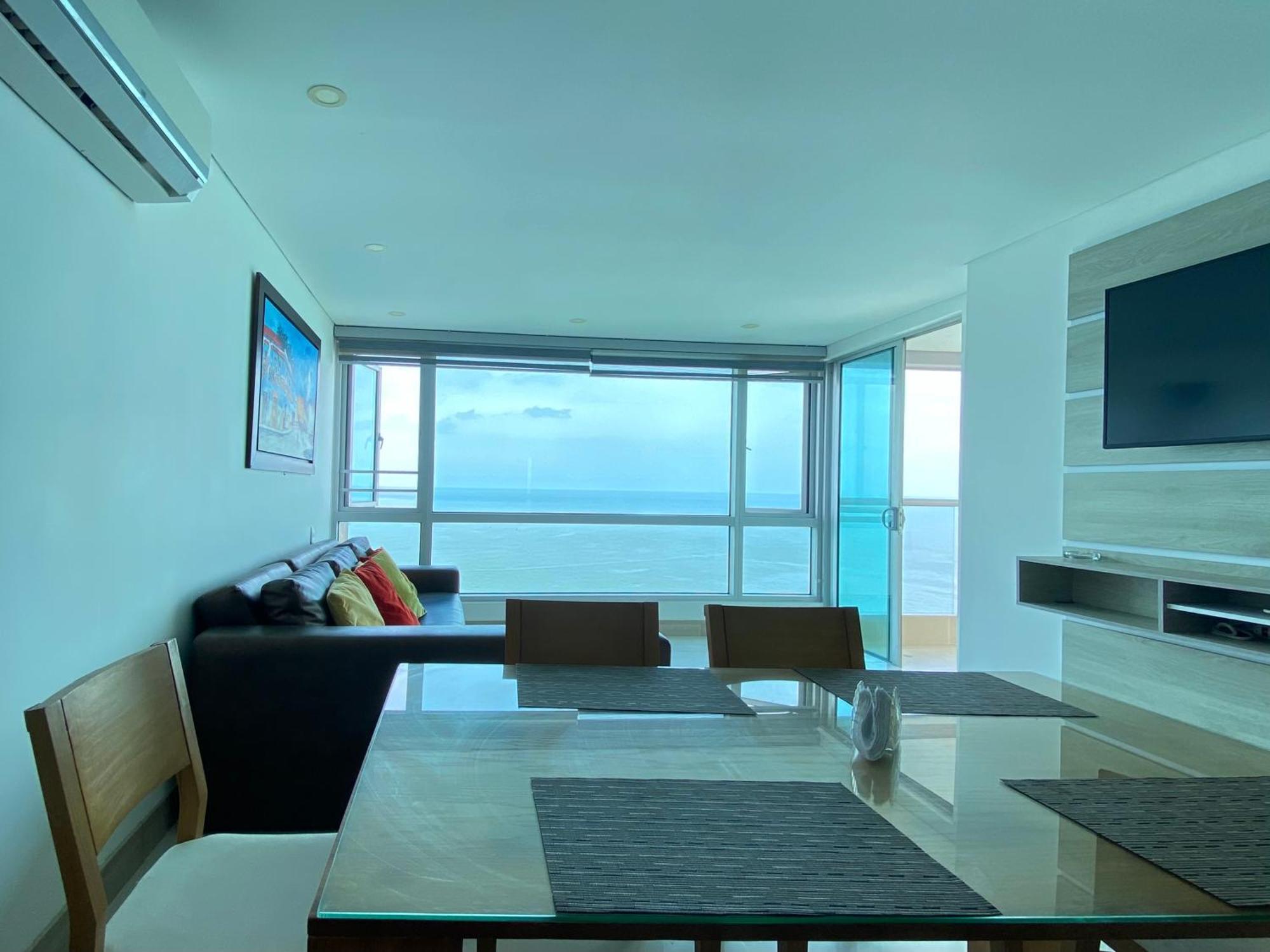 Apartamento En Cartagena Con Vista Al Mar Экстерьер фото