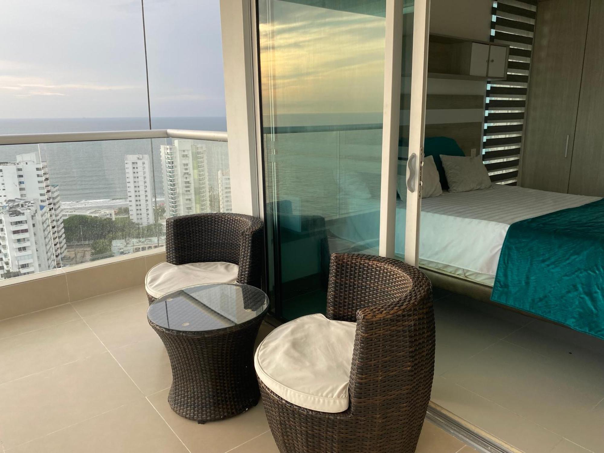 Apartamento En Cartagena Con Vista Al Mar Экстерьер фото