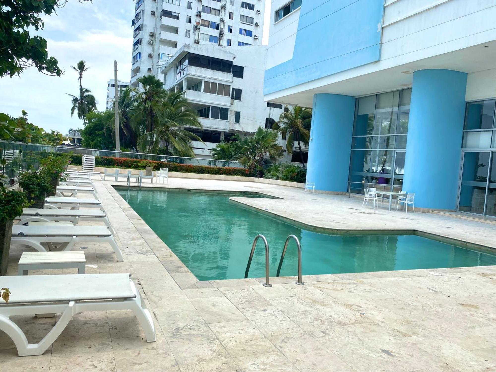 Apartamento En Cartagena Con Vista Al Mar Экстерьер фото