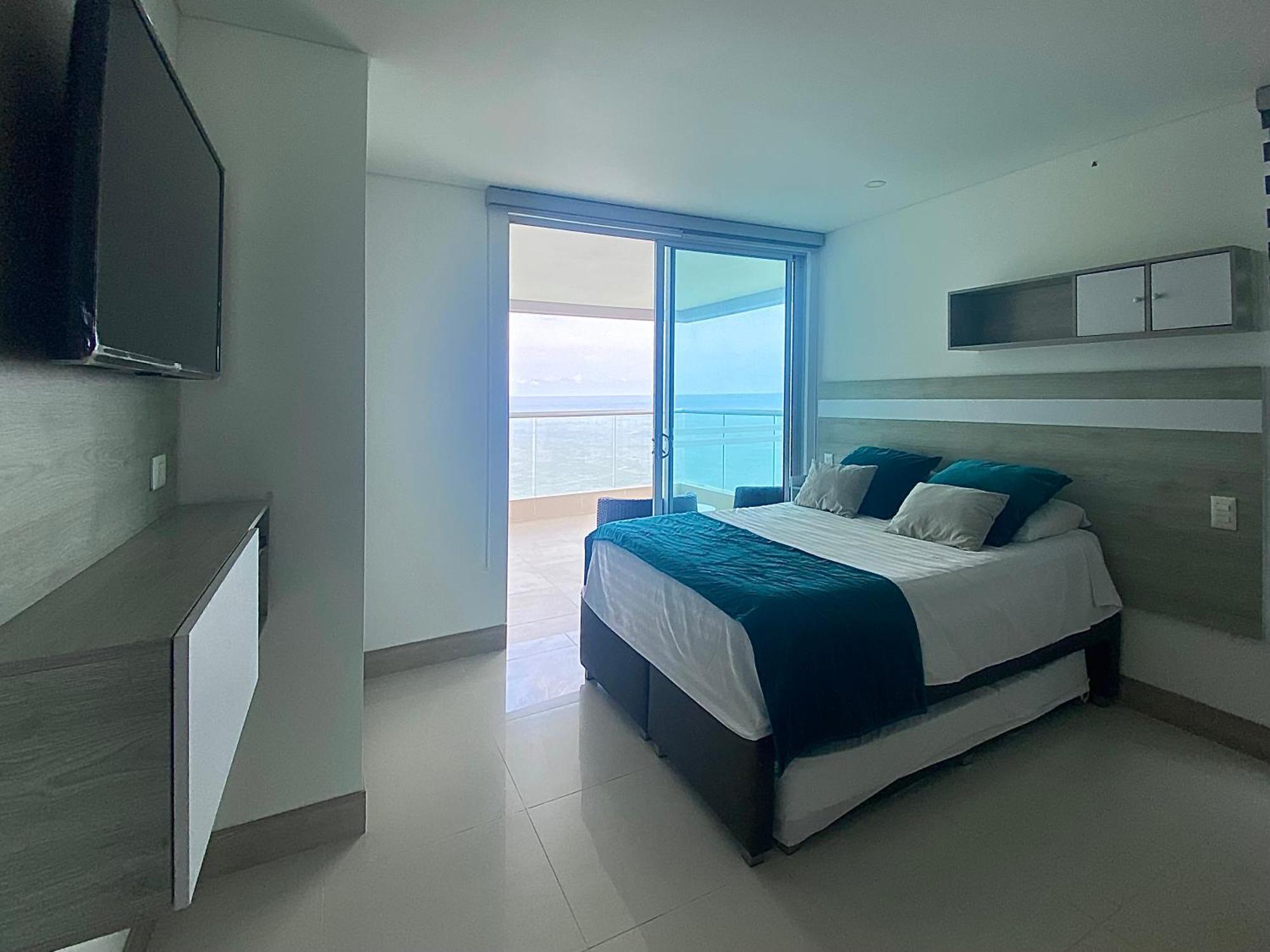 Apartamento En Cartagena Con Vista Al Mar Экстерьер фото