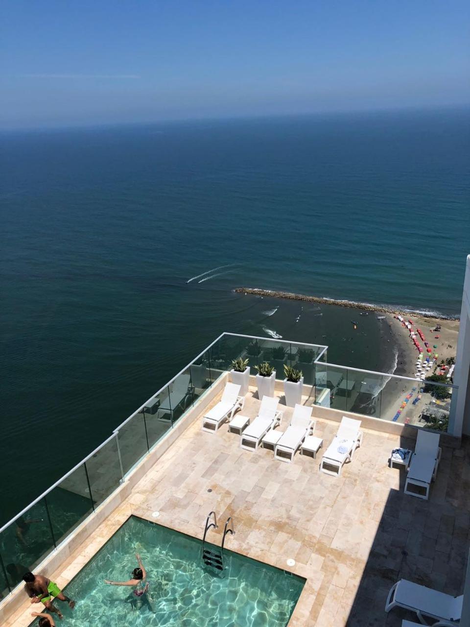 Apartamento En Cartagena Con Vista Al Mar Экстерьер фото