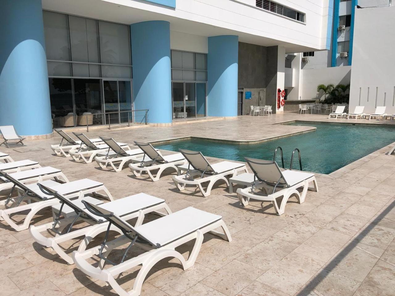 Apartamento En Cartagena Con Vista Al Mar Экстерьер фото